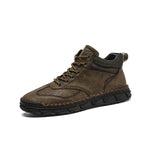 MEN'S RETRO LACE UP HIGH TOP SNEAKERS 87089315YL