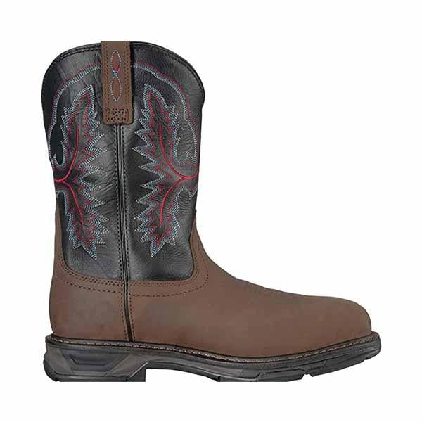 MEN'S RETRO ROUND TOE EMBROIDERED BOOTS 26612653YL