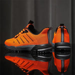 MEN'S ORANGE MESH SPORTS SHOES 40326433YL