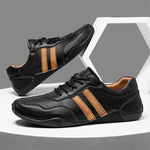 MEN'S LACE UP OUTDOOR CASUAL LEATHER SHOES 21273855YL