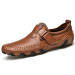 MEN'S SOFT SOLED DRIVING LEATHER SHOES 89633044YL