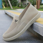 MEN'S MESH SLIP-ON SOFT SOLE CASUAL SNEAKERS 33721049S