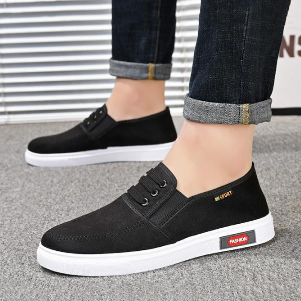 MEN'S CASUAL SLIP-ON CANVAS SHOES 16328769S