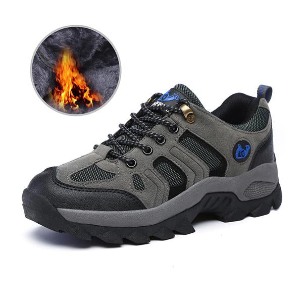 MEN'S THICK-SOLED WEAR-RESISTANT COTTON HIKING SHOES 84404024S