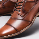 MEN'S ELEGANT RETRO BUSINESS LEATHER SHOES 16141841YL