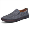 MEN'S FLAT HAND-SEWN SLIP-ON CASUAL SHOES 89090104S