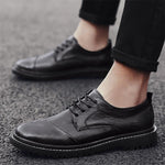 MEN'S STYLISH BUSINESS LACE-UP DRESS SHOES 87194186S