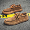 MEN'S LACE-UP SUEDE SOFT-SOLED CASUAL SHOES 62813324S