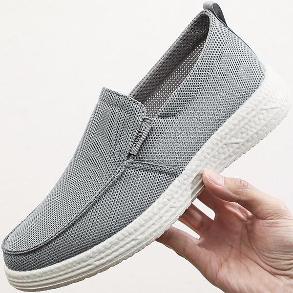 MEN'S MESH BREATHABLE AND NON SLIP CASUAL SHOES 53407845YL