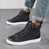 MEN'S DAILY HIGH-TOP CASUAL CANVAS SHOES 38076484S