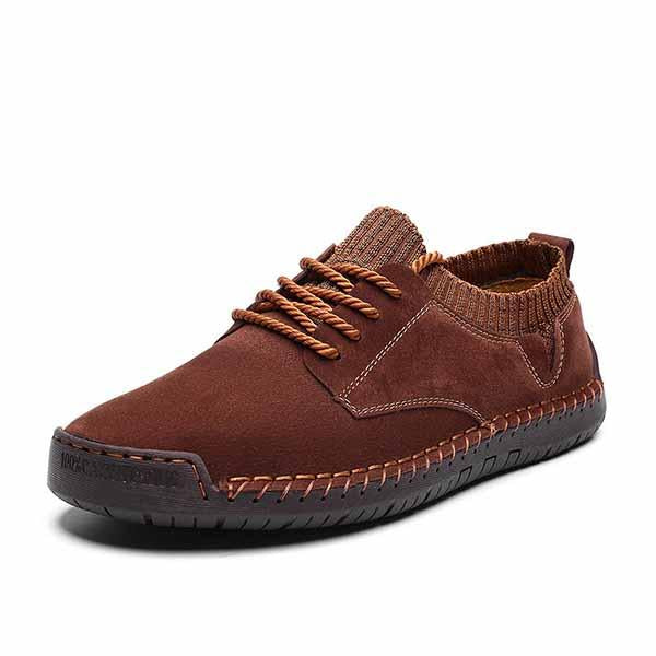 MEN'S LACE UP CASUAL LEATHER SHOES 24914376YL