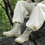 MEN'S WEAR-RESISTANT OUTDOOR LACE UP BOOTS 81227870YL