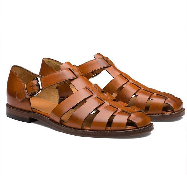 MEN'S BUCKLE ROMAN BEACH CASUAL SANDALS 05420380S