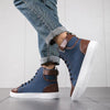 MEN'S DAILY HIGH-TOP CASUAL CANVAS SHOES 38076484S