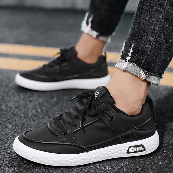 MEN'S STYLISH LACE-UP CASUAL SNEAKERS 68812741S