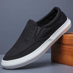 MEN'S SLIP-ON ELASTIC CANVAS CASUAL SHOES 60715306S