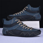 MEN'S CASUAL CONTRAST COLOR LACE-UP SNEAKERS 00305851S