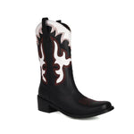 MEN'S ROOT EMBROIDERED WESTERN HIGH TOP BOOTS 15046064YL