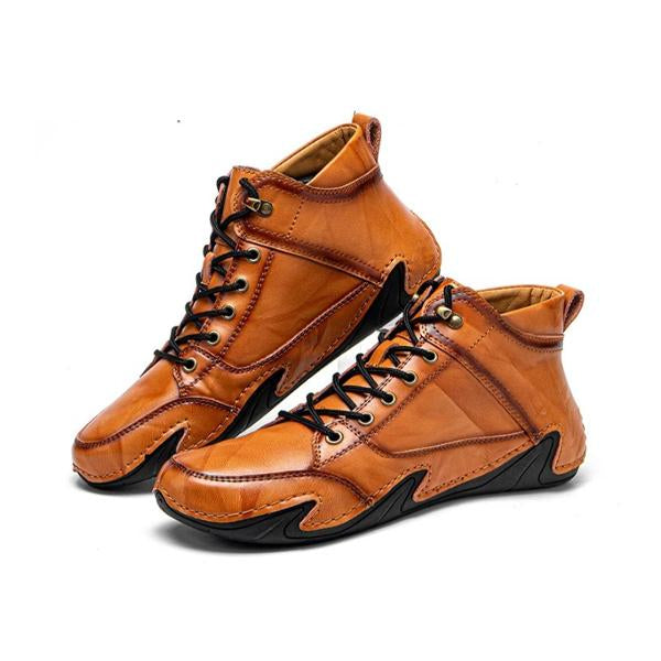 MEN'S DRIVING LACE-UP HIGH-TOP CASUAL SHOES 29507524S