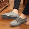 MEN'S BREATHABLE LACE-UP CANVAS CASUAL SHOES 15620779S