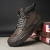 MEN'S CASUAL VINTAGE LACE UP ANKLE BOOTS 78180456S