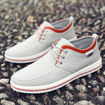 MEN'S LACE-UP DAILY CASUAL SPORTS CANVAS SHOES 60787990S