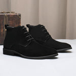 MEN'S STYLISH BUSINESS LACE-UP DESERT BOOTS 73086334S