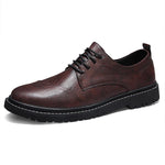 MEN'S STYLISH BUSINESS LACE-UP DRESS SHOES 87194186S