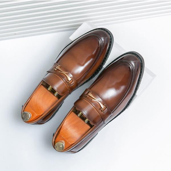 MEN'S ELEGANT HORSEBIT CASUAL SLIP-ON LOAFERS 82448507S