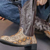 MEN'S FASHION CHRISTMAS FESTIVAL COWBOY BOOTS 12922885YL