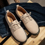 MEN'S CASUAL FASHION LACE-UP RETRO DRESS SHOES 51230042S