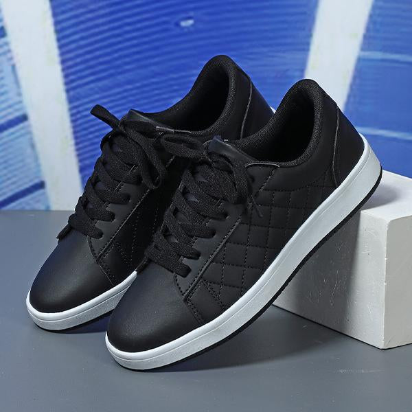 MEN'S DAILY LACE-UP THICK-SOLED CASUAL SNEAKERS 96854608S