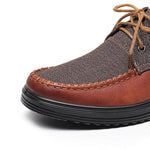 MEN'S LACE UP CASUAL CLOTH SHOES 87164252YL