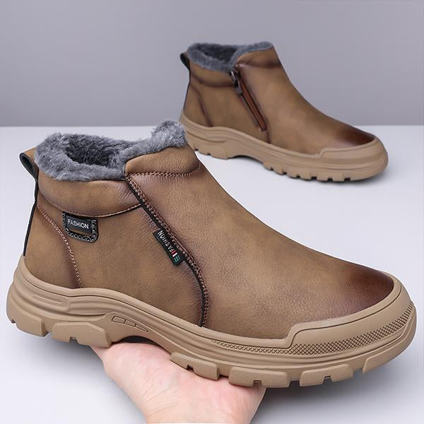 MEN'S CASUAL OUTDOOR WATERPROOF SNOW BOOTS 95029193S