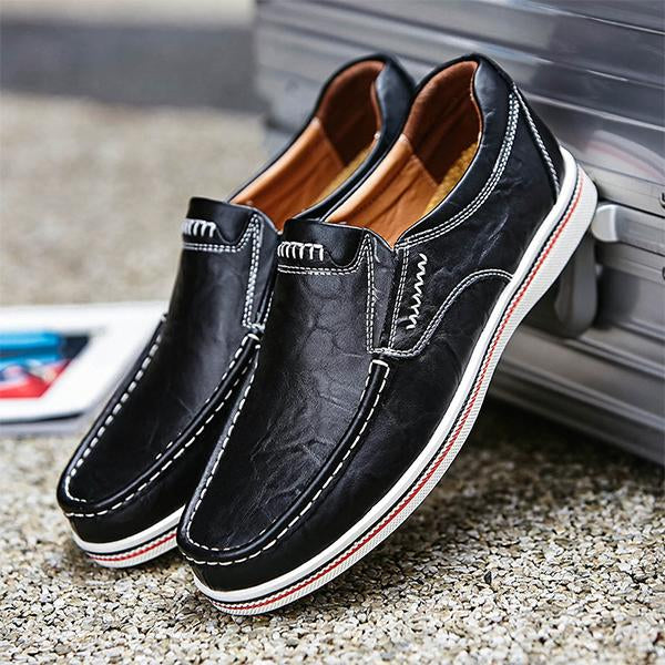 MEN'S CASUAL STITCHED SLIP-ON DRIVING SHOES 56898586S