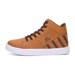 MEN'S CASUAL LACE-UP HIGH-TOP SNEAKERS 87940642S