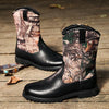 MEN'S CAMOUFLAGE WORKWARE RETRO COW BOOTS 68445714YL