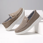 MEN'S ELASTIC SLIP-ON CANVAS SHOES 13142375S