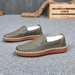 MEN'S BREATHABLE CASUAL ELASTIC SLIP-ON SHOES 13720769S