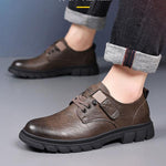 MEN'S RETRO BUSINESS LEATHER SHOES 12747740YL