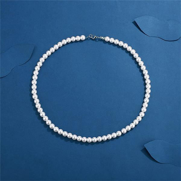 MEN'S PEARL NECKLACE 73058814YL