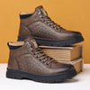 MEN'S CASUAL COTTON LINING LACE-UP BOOTS 35879340S