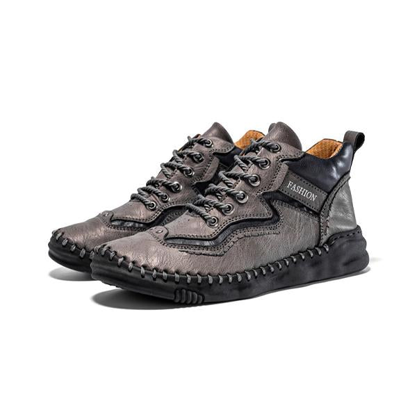 MEN'S HAND-STITCHED SOFT-SOLED HIKING CASUAL SHOES 88450351S