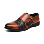 MEN'S RETRO FORMAL LEATHER SHOES 67908342YL