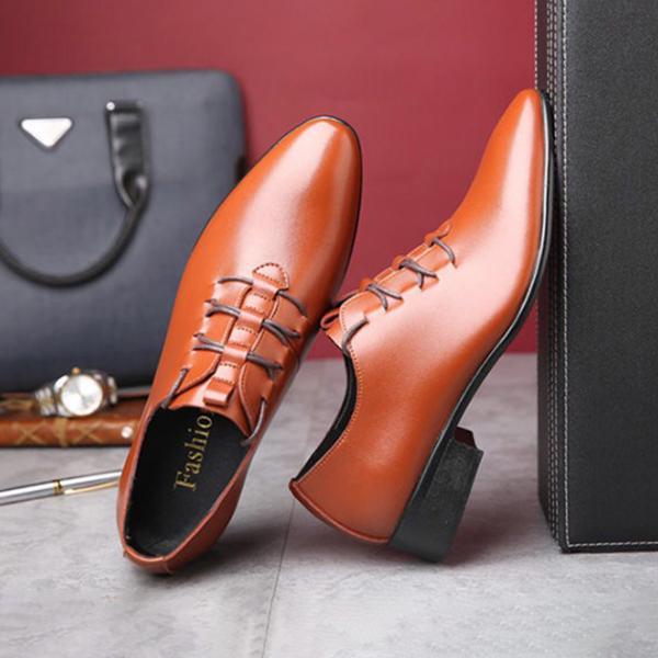 MEN'S EVERYDAY LACE-UP CASUAL DRESS SHOES 98257247S