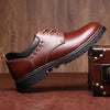 MEN'S RETRO LACE-UP CASUAL WEAR-RESISTANT WORK SHOES 93869539S