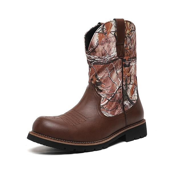 MEN'S PRINTED RETRO COWBOY BOOTS 82877340YL