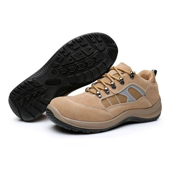 MEN'S LIGHTWEIGHT PUNCTURE-PROOF STEEL TOE SAFETY SHOES 27308095S