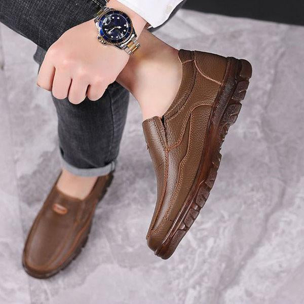 MEN'S BUSINESS CASUAL LEATHER SHOES 72307346YL