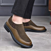 MEN'S STYLISH SUEDE CASUAL SLIP-ON DRESS SHOES 31687237S